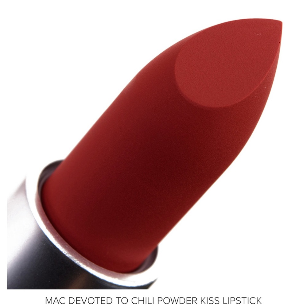 Mac cosmetics Power Kiss lipstick Devoted to Chili